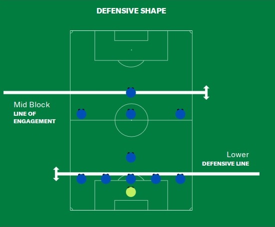 lower defensive line