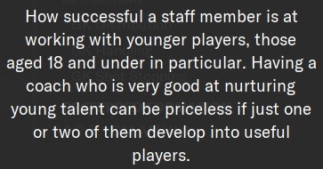 working with youngsters